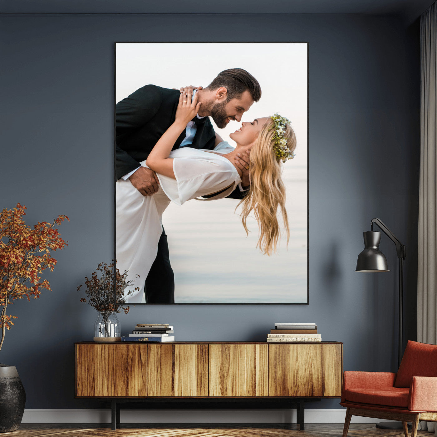 SEG-FC-51X34_Oversize - Framed Wall Art Custom Canvas Print, Customized Canvas Print, Customized Wall Art