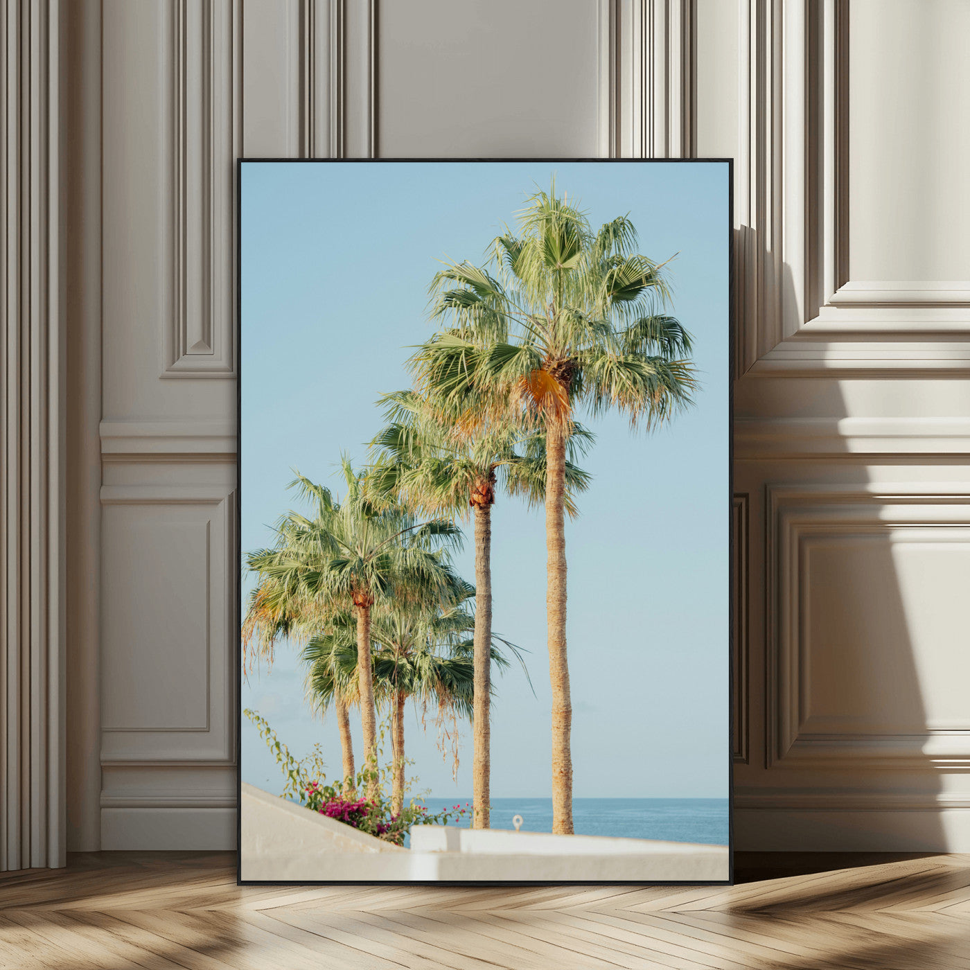 SEG-FC-51X34_Oversize - Tropical Ocean Canvas Print – Beach Coastal Wall Art Canvas Print, Framed Nautical Decor for Home,