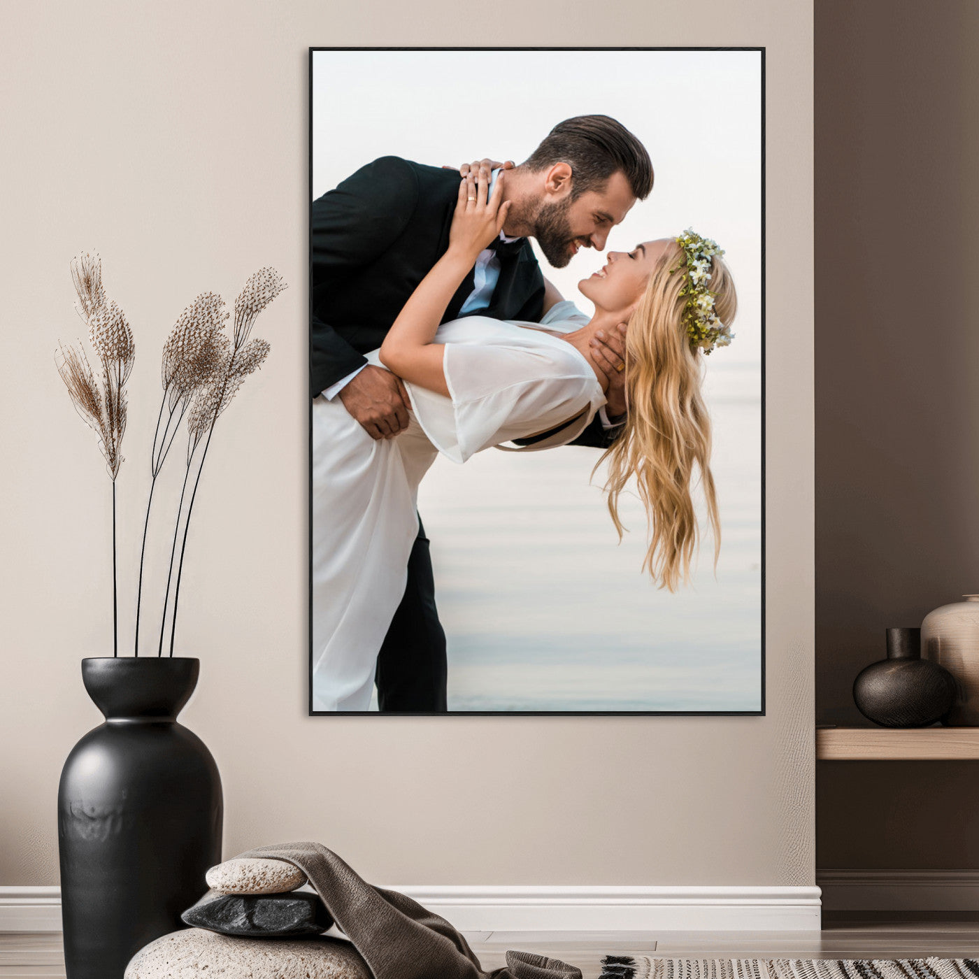SEG-FC-51X34_Oversize - Framed Wall Art Custom Canvas Print, Customized Canvas Print, Customized Wall Art