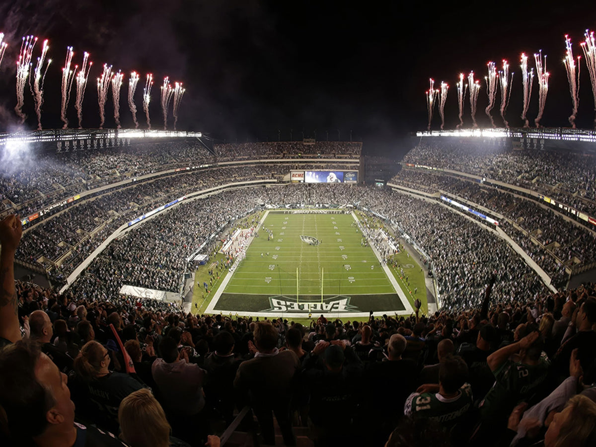 70773-MGV-CV-24X16 - Eagles Field Stadium Wall Art, Philadelphia Eagles Football