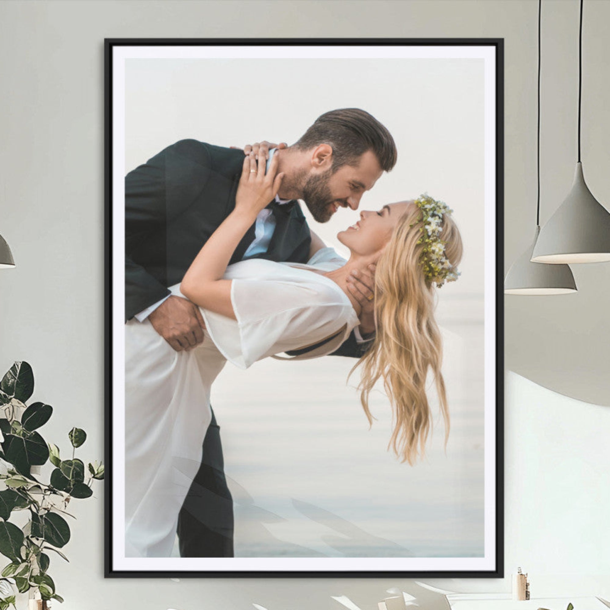 CSTM6030-MGV-CV-24X36-Create Your Own Photo Canvas Print – Personalized Wall Art Custom Image Artwork for Home, Office, Living Room