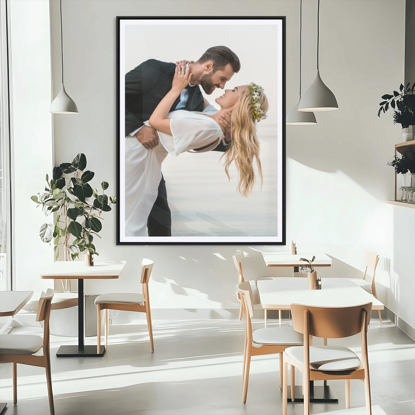 MGC-FP-24x36 - Framed Wall Art Custom Canvas Print, Customized Canvas Print, Customized Wall Art