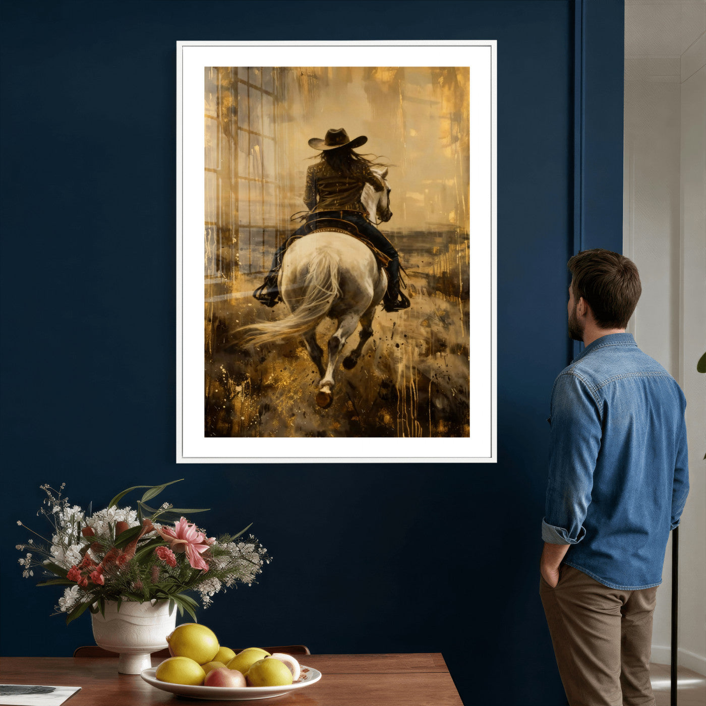 95357751-MGV-CV-24X36 - Large Wall Art Canvas Print for Living Room Office Wall Decor