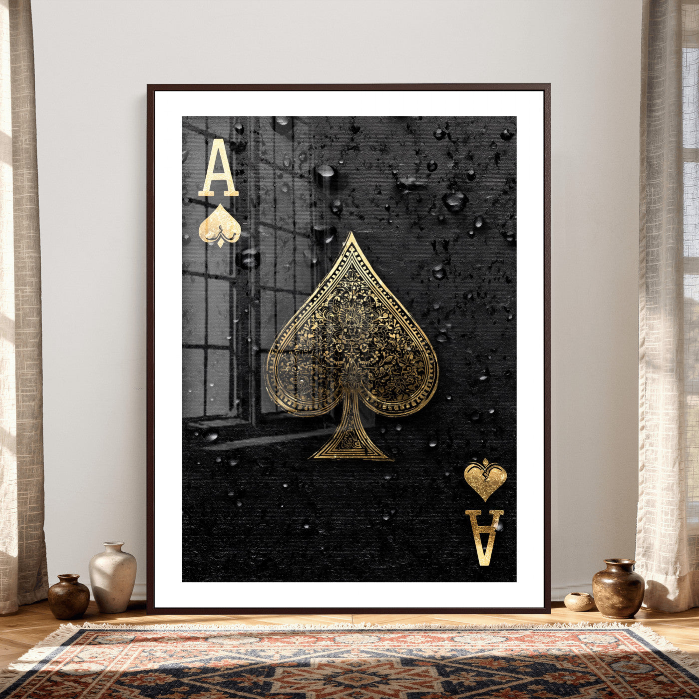 85998187-MGV-CV-24X36 - Game Card Wall Art Canvas Print