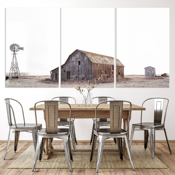 Farm Prints Set, Set of 6 Farmhouse Wall Art, Country House Decor, Barn Print, Wheat Print, Farmhouse Wall Art, Gallery Wall Art, Farm Print