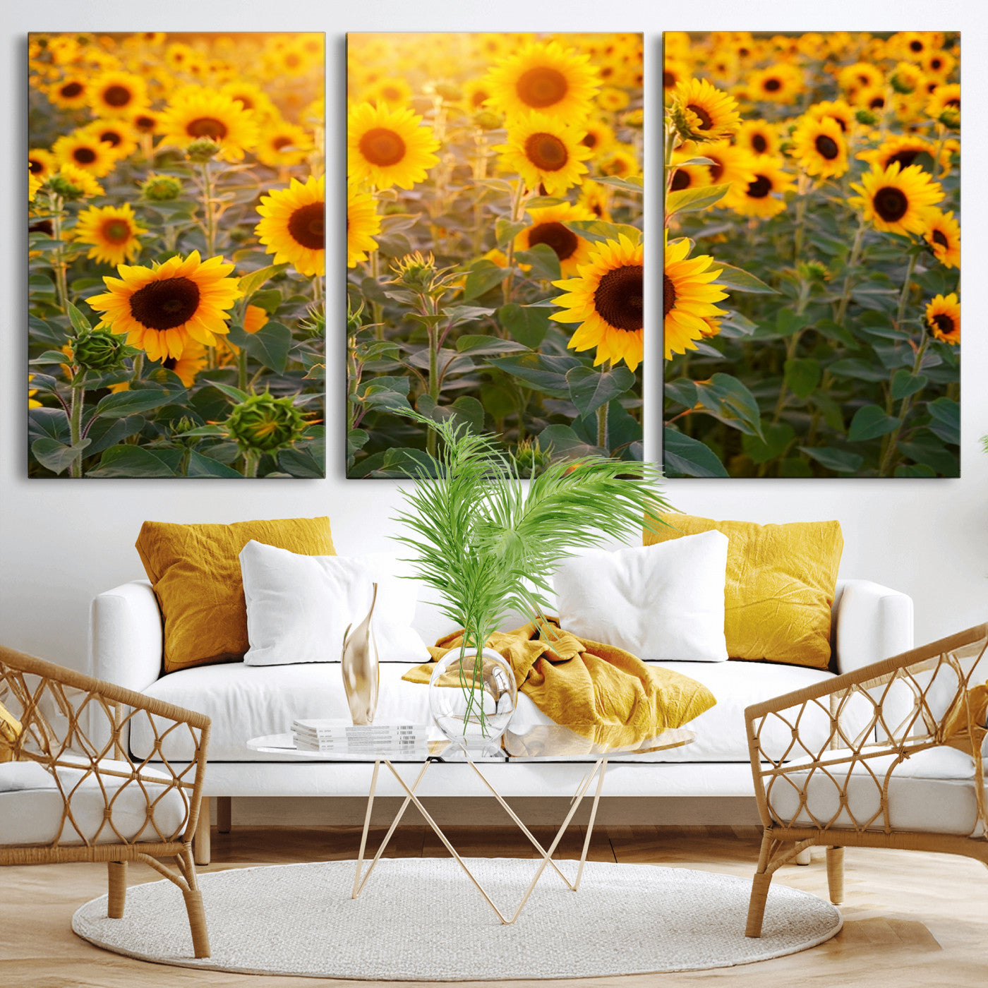 53685-MGV-CV-36X24-Sunflower Sunshine Wall Art Canvas Print