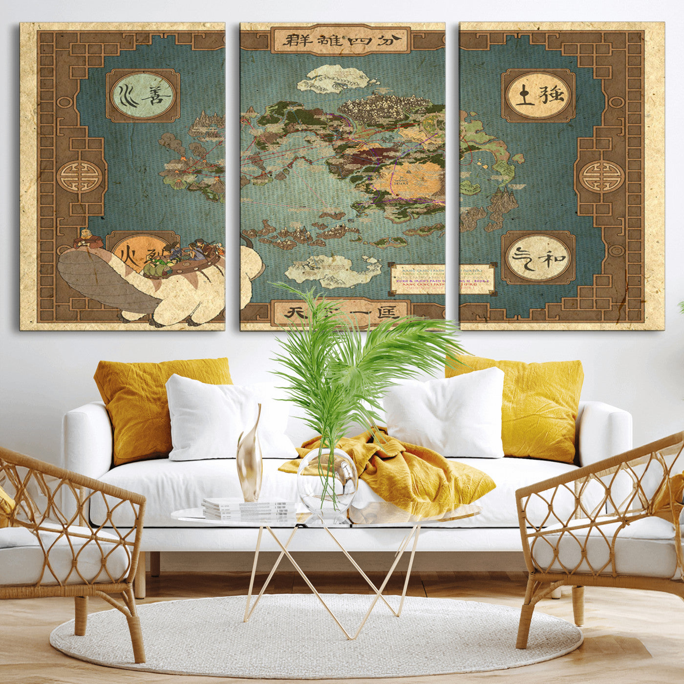 MGV-CV-60X30-3P - Push Pin World Map Canvas Print – Framed Wall Art for Couples to Track Their Travels – Anniversary