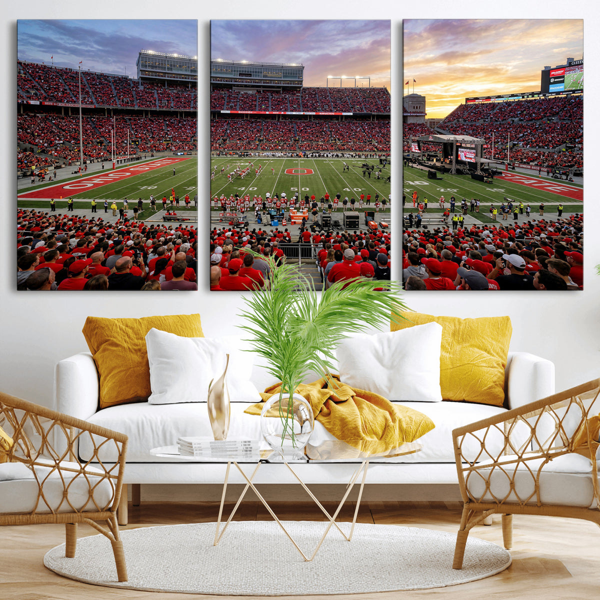 23196993-MGV-CV-36X24 - Stadium Wall Art Canvas Print
