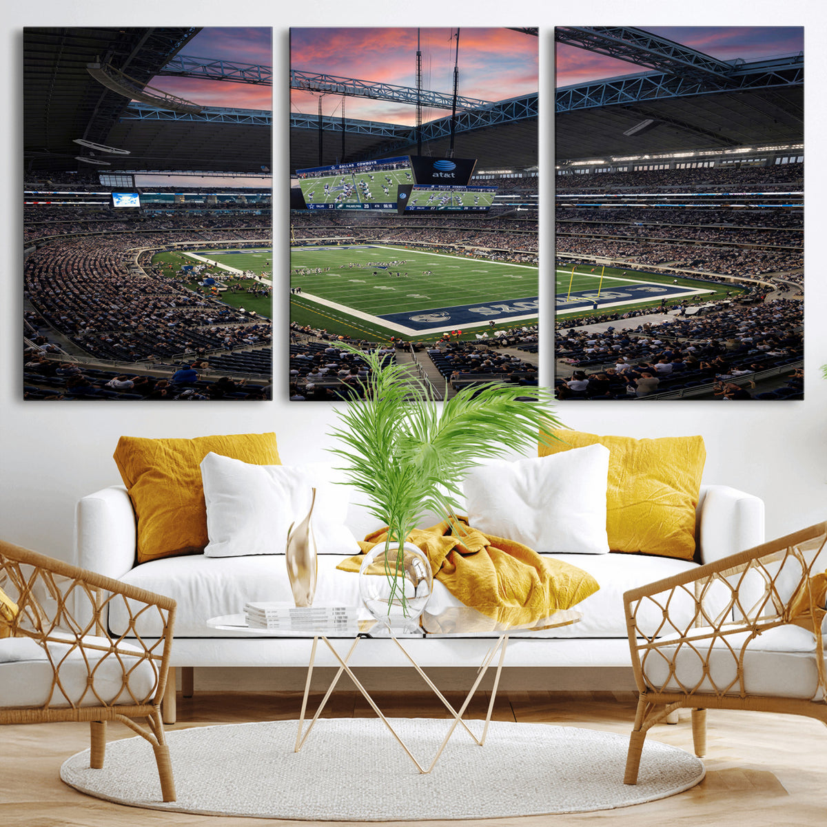 11530179-MGV-CV-36X24 - Stadium Wall Art Canvas Print