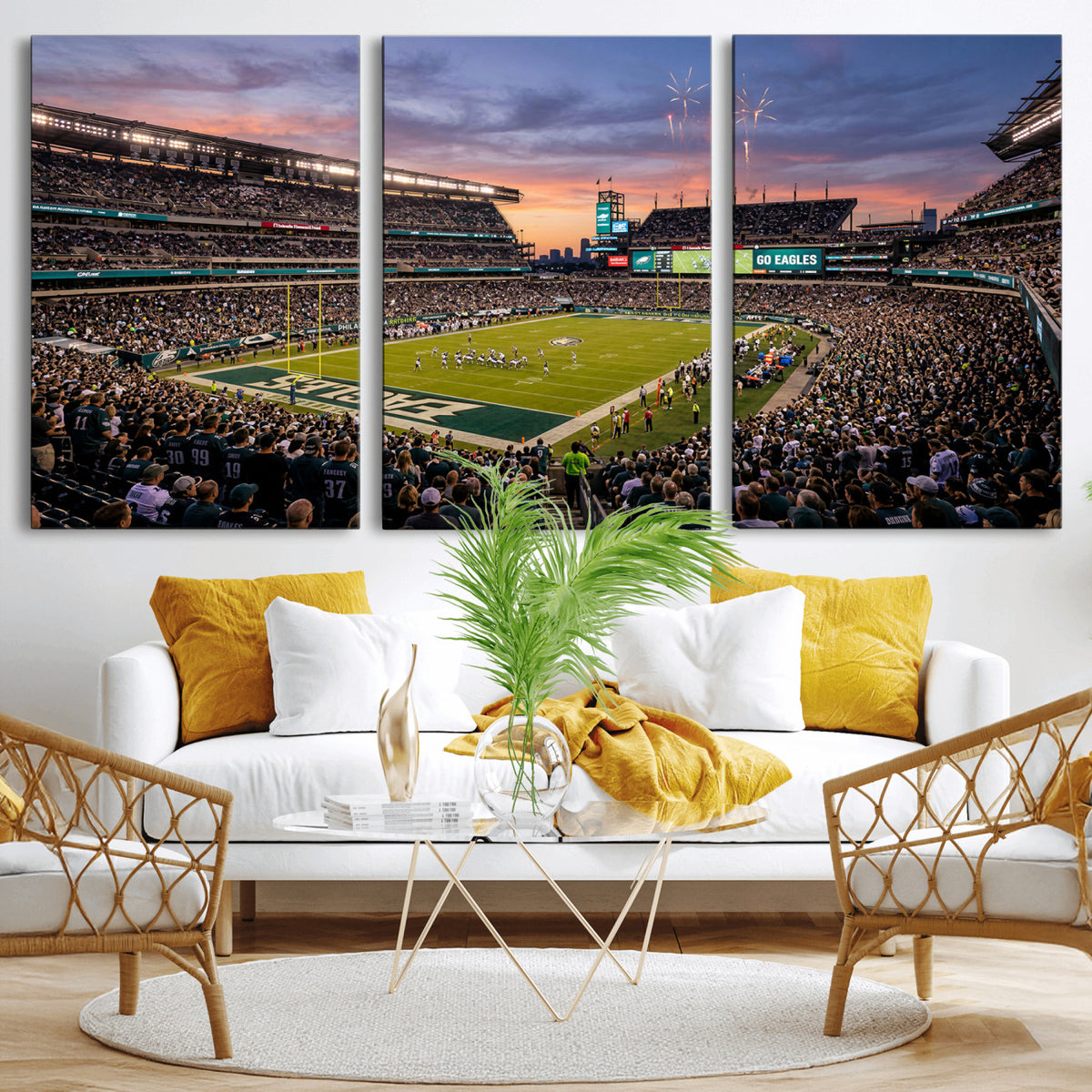 15549432-MGV-CV-36X24 - Stadium Wall Art Canvas Print