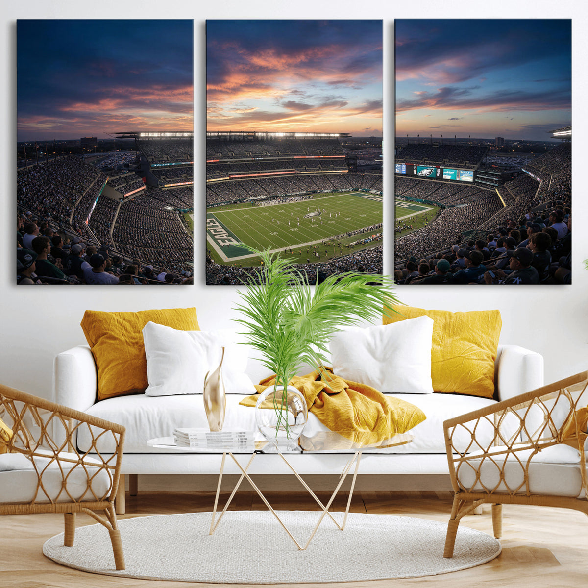 59208973-MGV-CV-36X24 - Stadium Wall Art Canvas Print