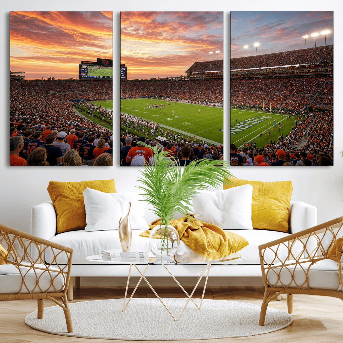 28631591-MGV-CV-36X24 - Stadium Wall Art Canvas Print