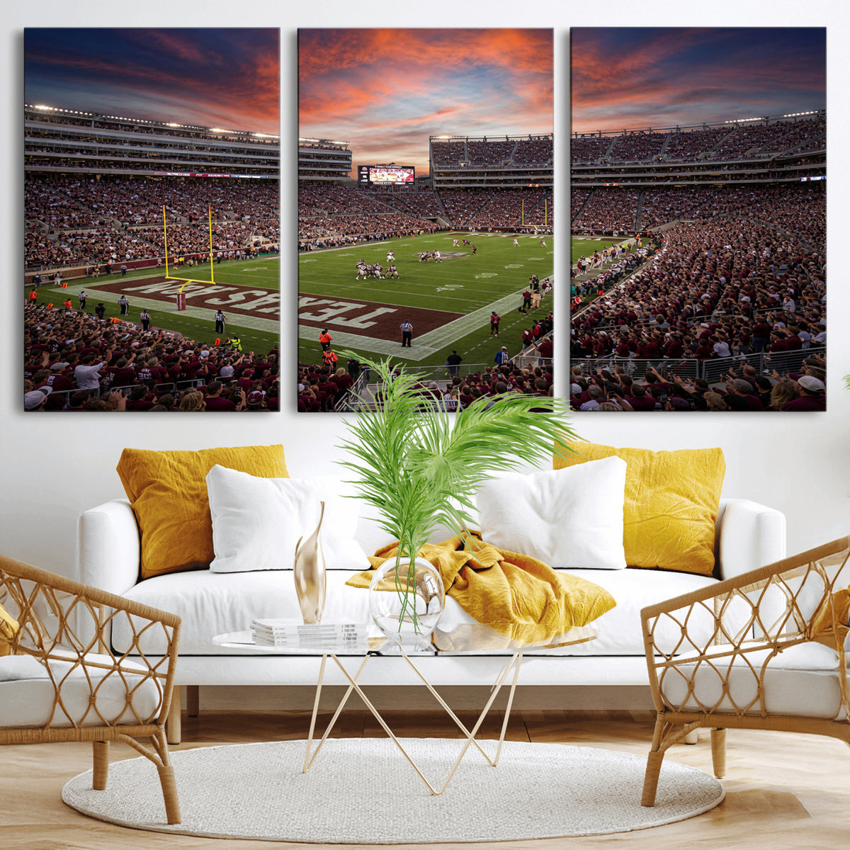 44328991-MGV-CV-36X24 - Stadium Wall Art Canvas Print