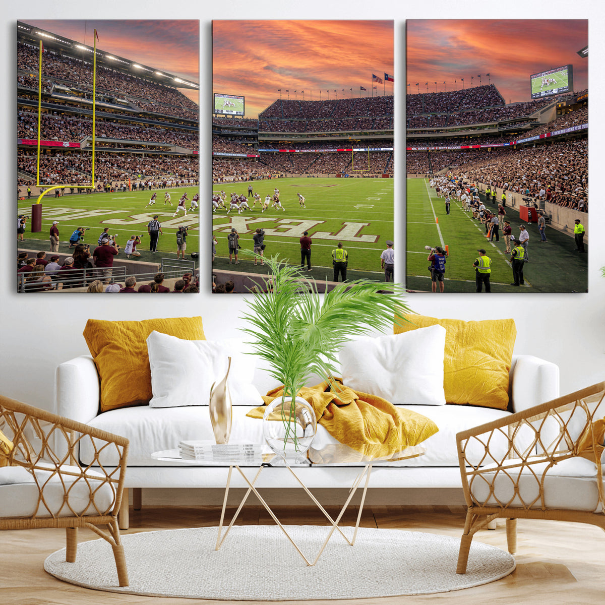 80055809-MGV-CV-36X24 - Stadium Wall Art Canvas Print