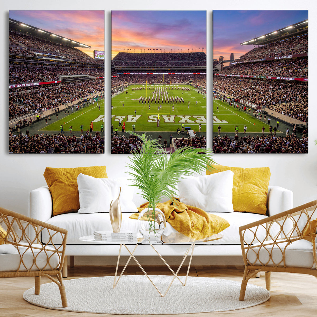 65952219-MGV-CV-36X24 - Stadium Wall Art Canvas Print