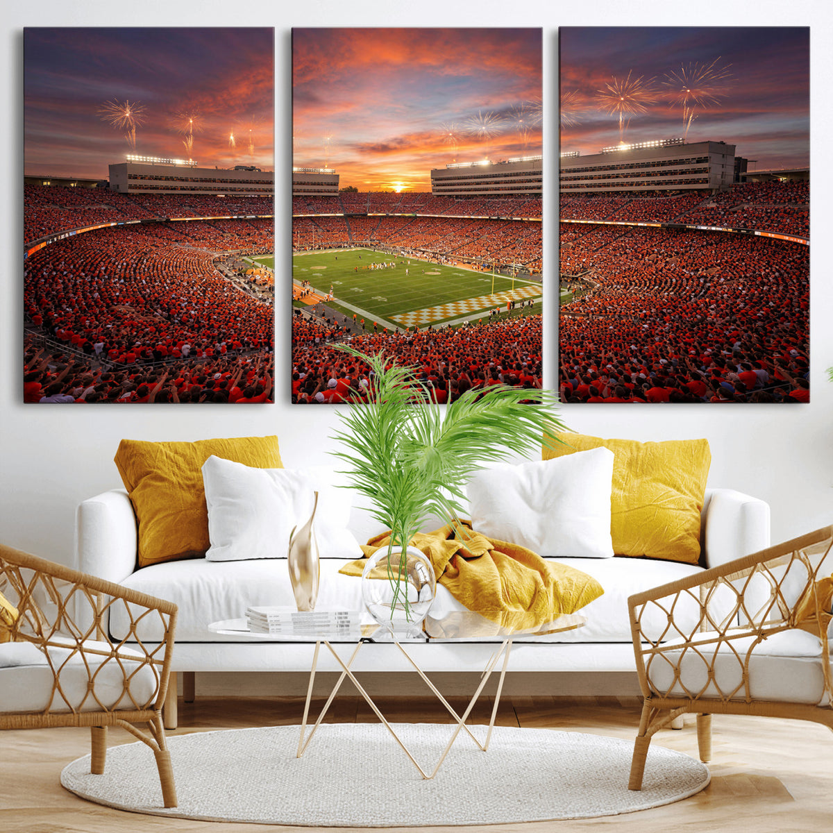 66964685-MGV-CV-36X24 - Stadium Wall Art Canvas Print