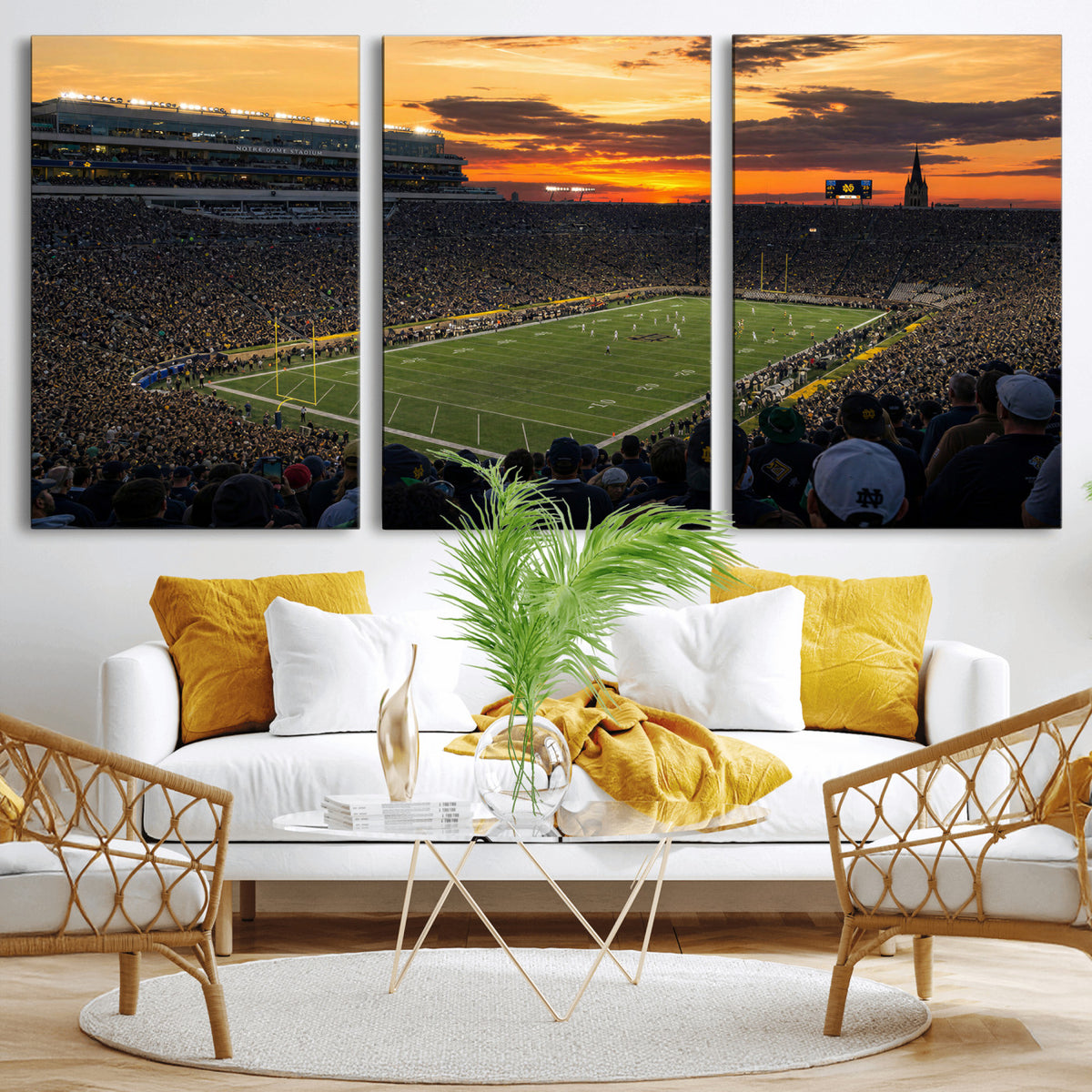 73585402-MGV-CV-36X24 - Stadium Wall Art Canvas Print