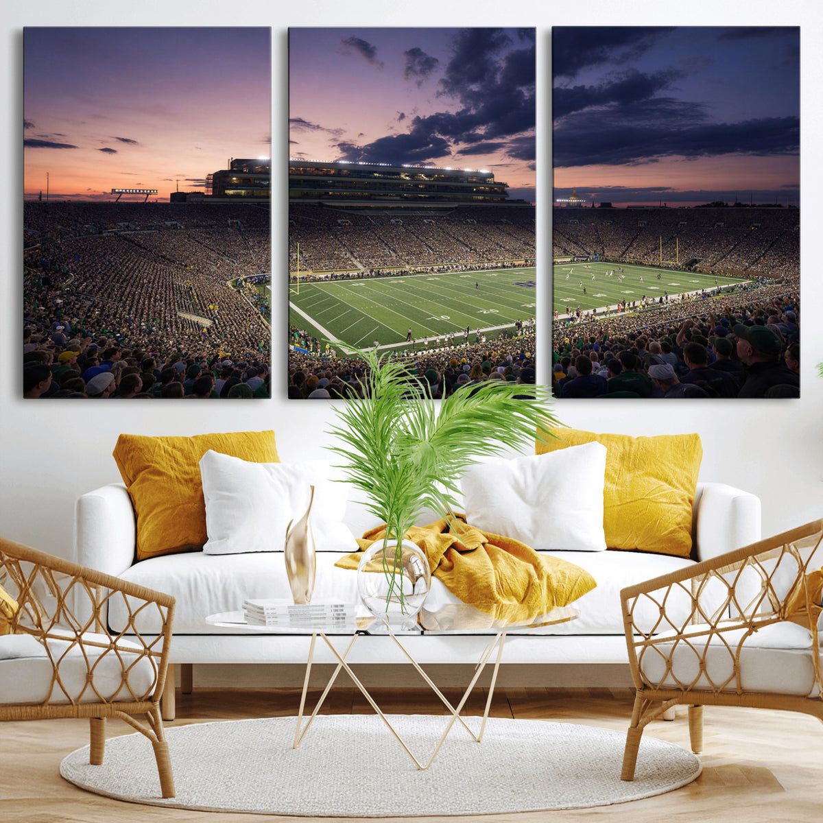48837941-MGV-CV-36X24 - Stadium Wall Art Canvas Print