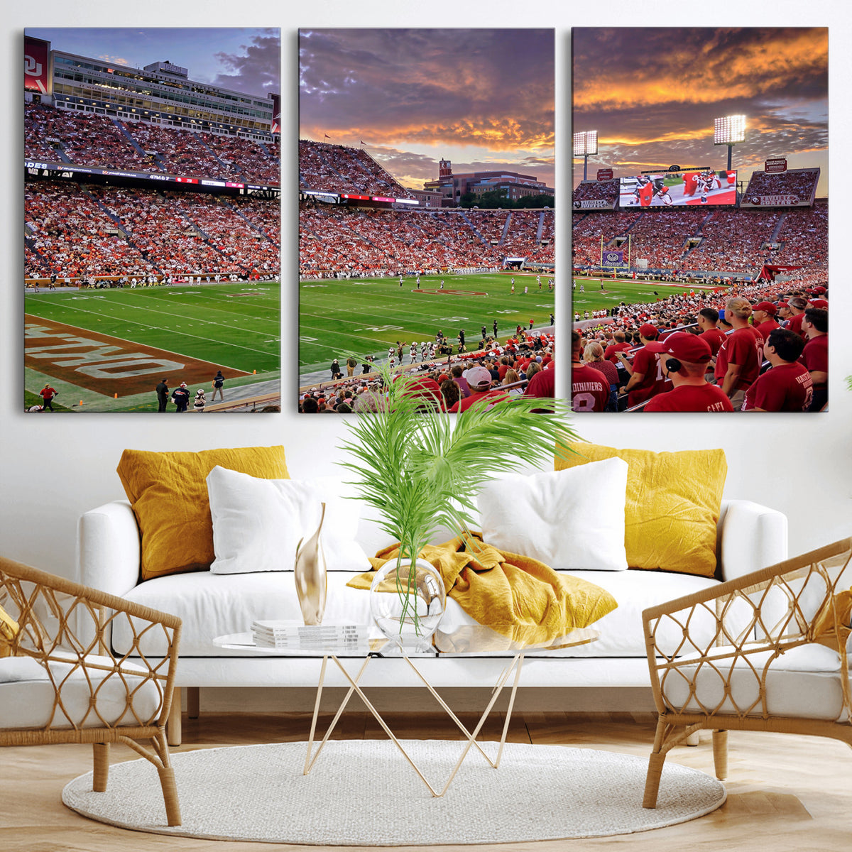 47794729-MGV-CV-36X24 - Stadium Wall Art Canvas Print