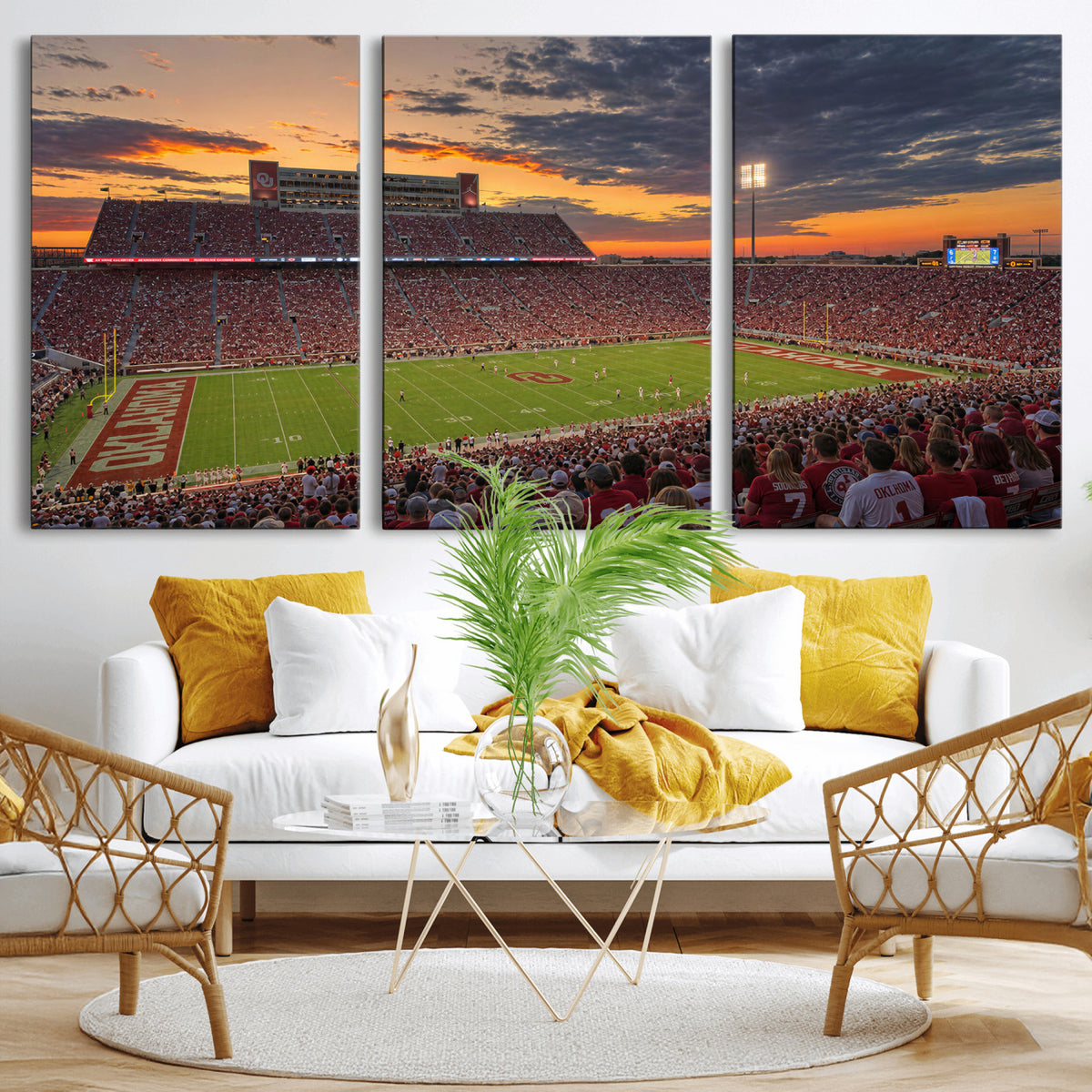 75444407-MGV-CV-36X24 - Stadium Wall Art Canvas Print