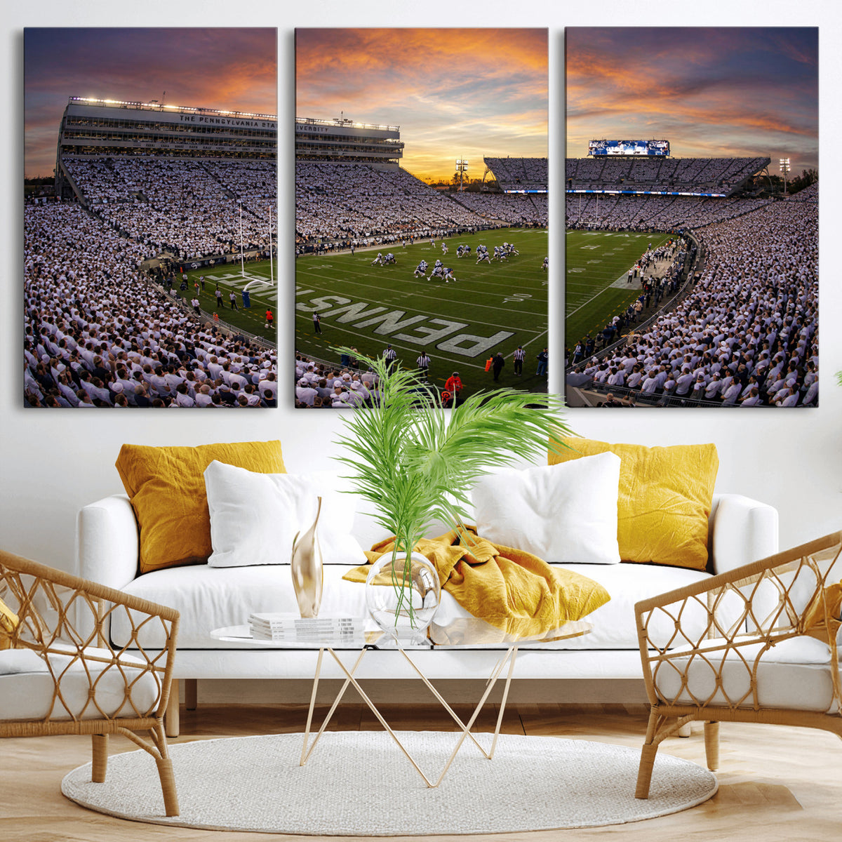 37485833-MGV-CV-36X24 - Stadium Wall Art Canvas Print