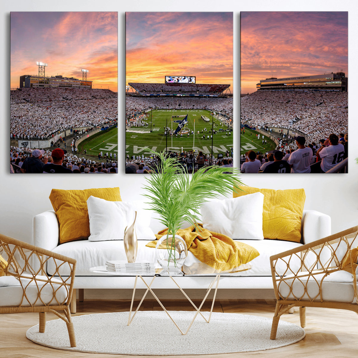 53161432-MGV-CV-36X24 - Stadium Wall Art Canvas Print