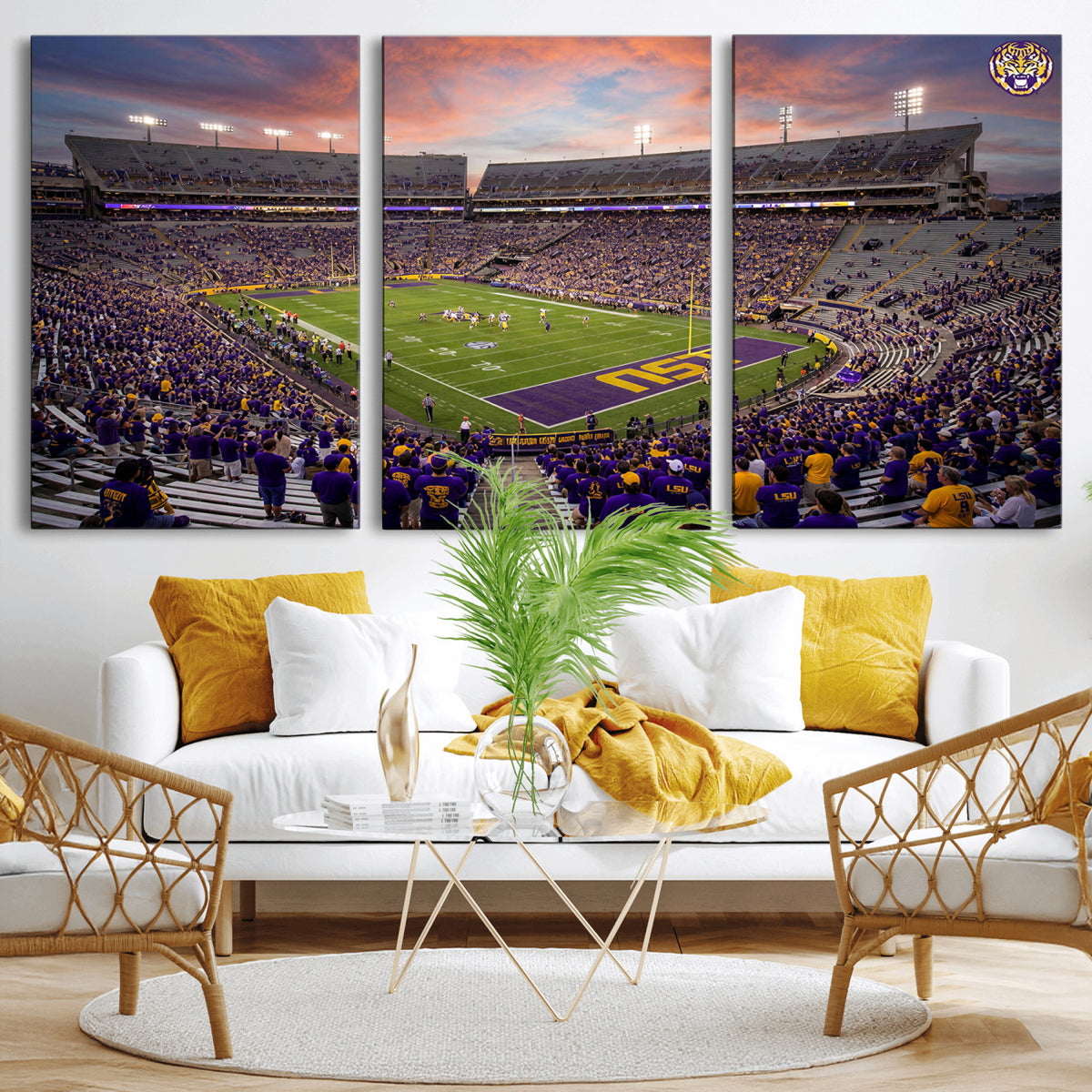 20281385-MGV-CV-36X24 - Stadium Wall Art Canvas Print