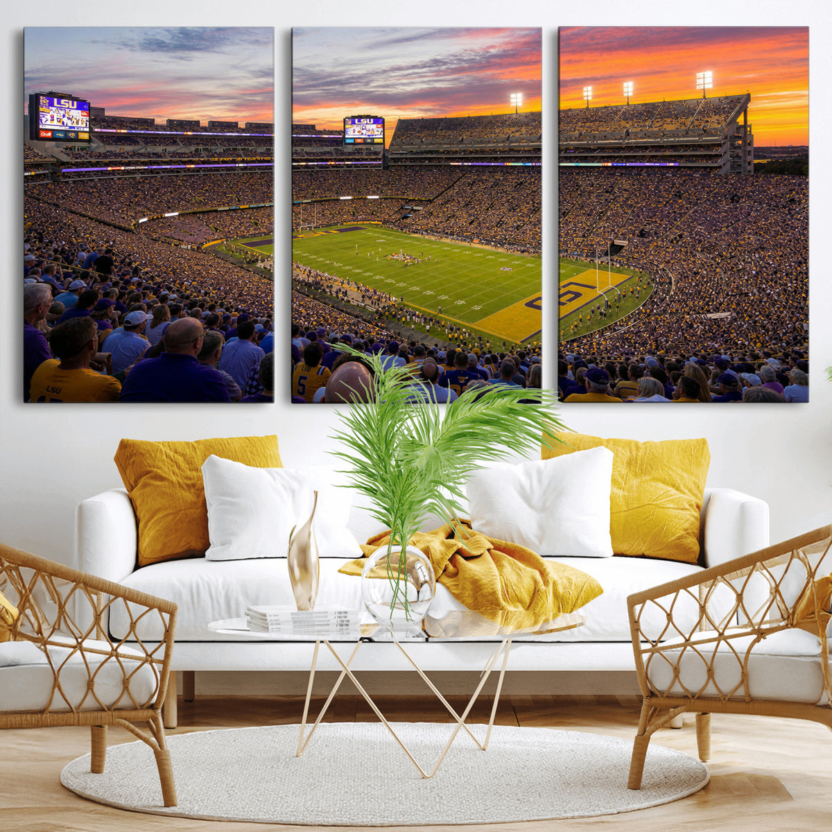91303167-MGV-CV-36X24 - Stadium Wall Art Canvas Print