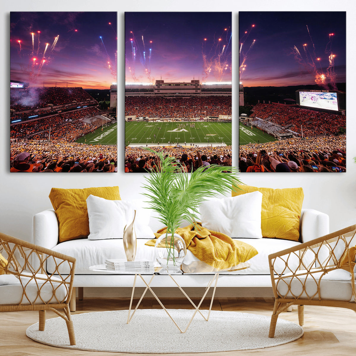 57314829-MGV-CV-36X24 - Stadium Wall Art Canvas Print