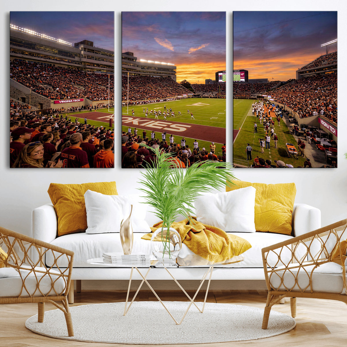 87141841-MGV-CV-36X24 - Stadium Wall Art Canvas Print