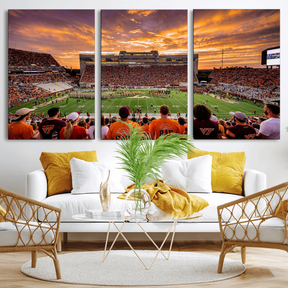 25873880-MGV-CV-36X24 - Stadium Wall Art Canvas Print