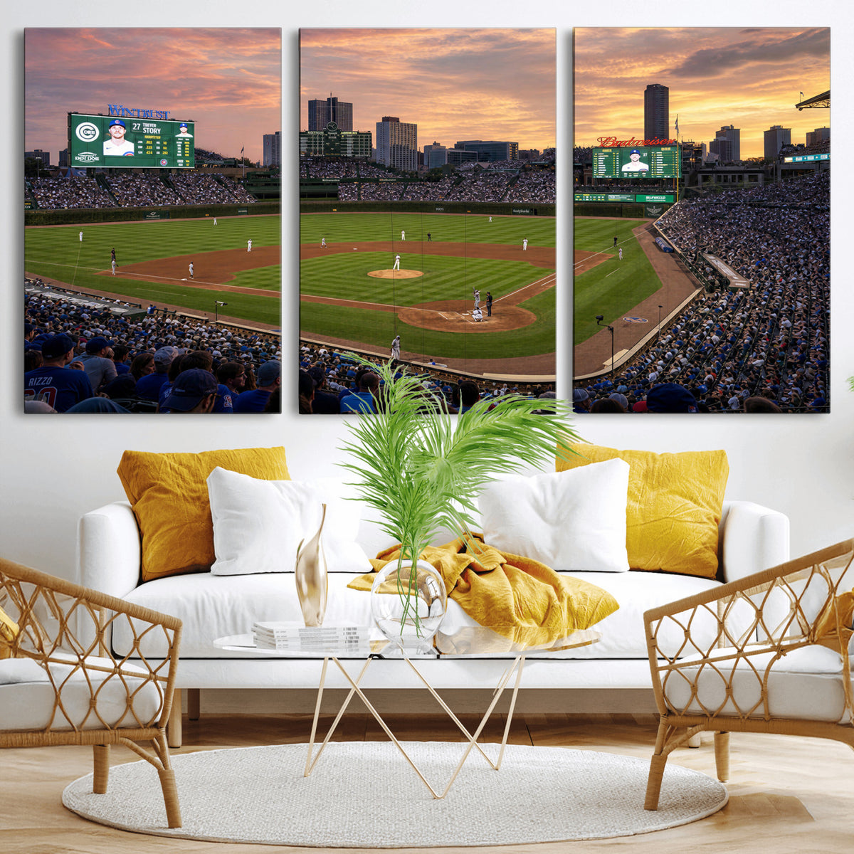 41641466-MGV-CV-36X24 - Stadium Wall Art Canvas Print