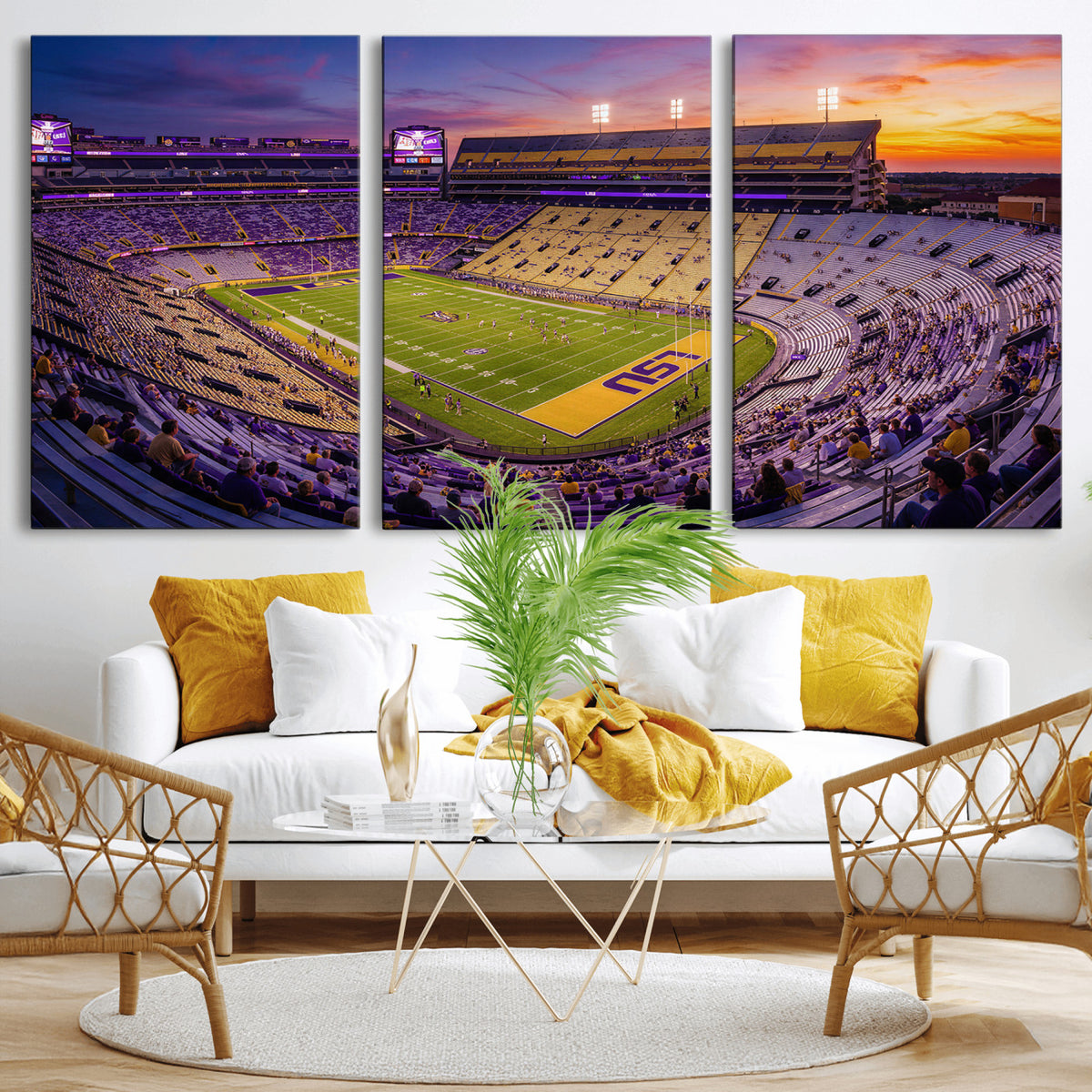 21378512-MGV-CV-36X24 - Stadium Wall Art Canvas Print
