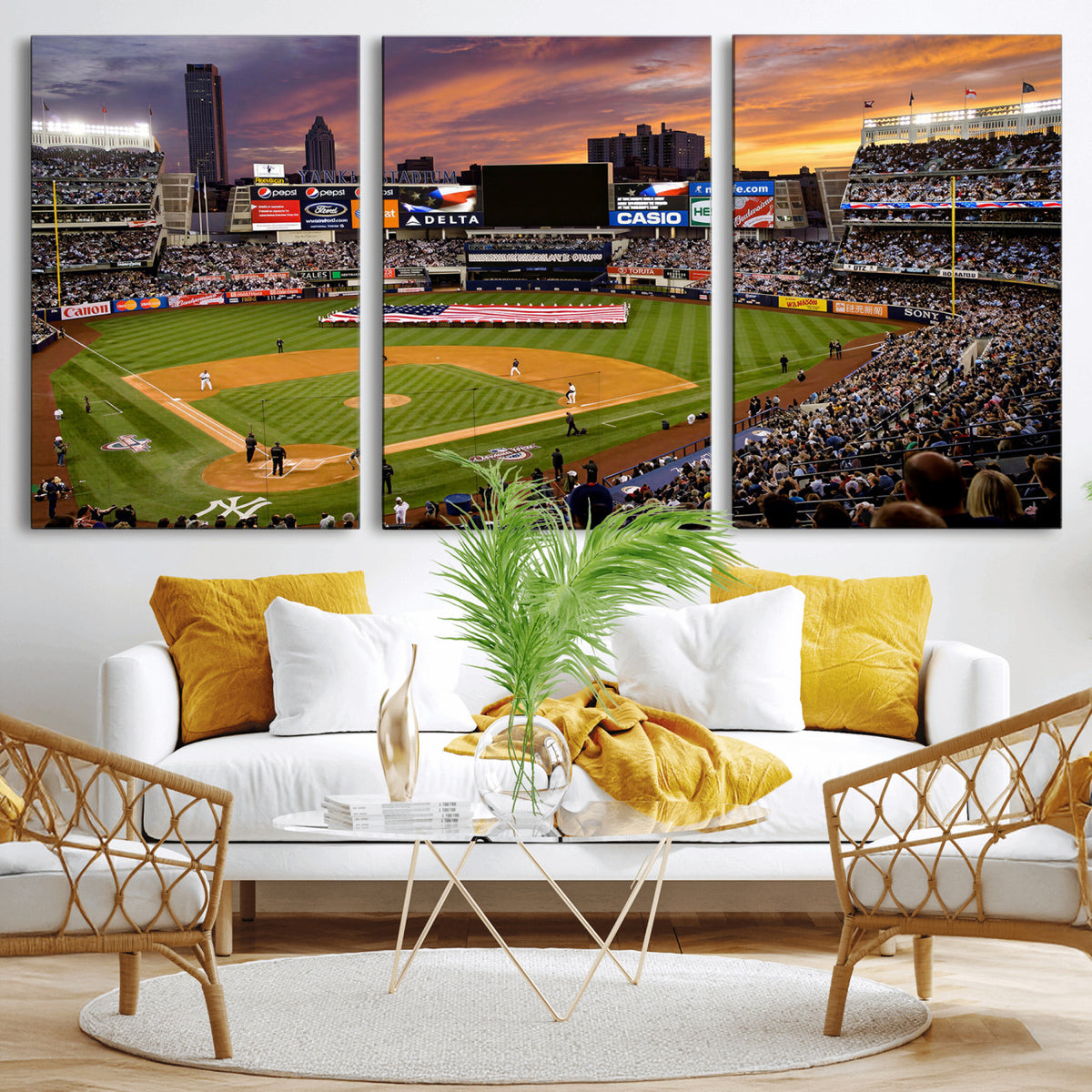 39000124-MGV-CV-36X24 - Stadium Wall Art Canvas Print