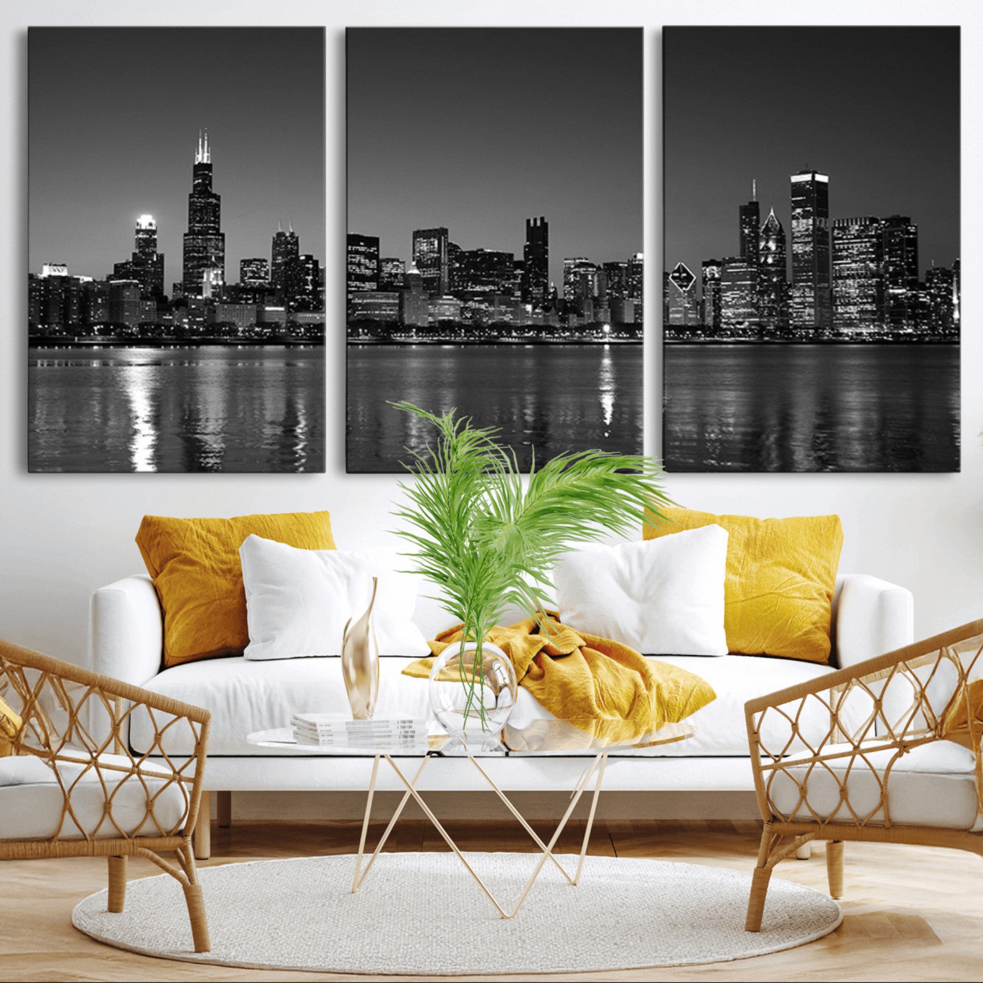 67435-MGV-CV-36X24-Chicago Wall Art Canvas Print
