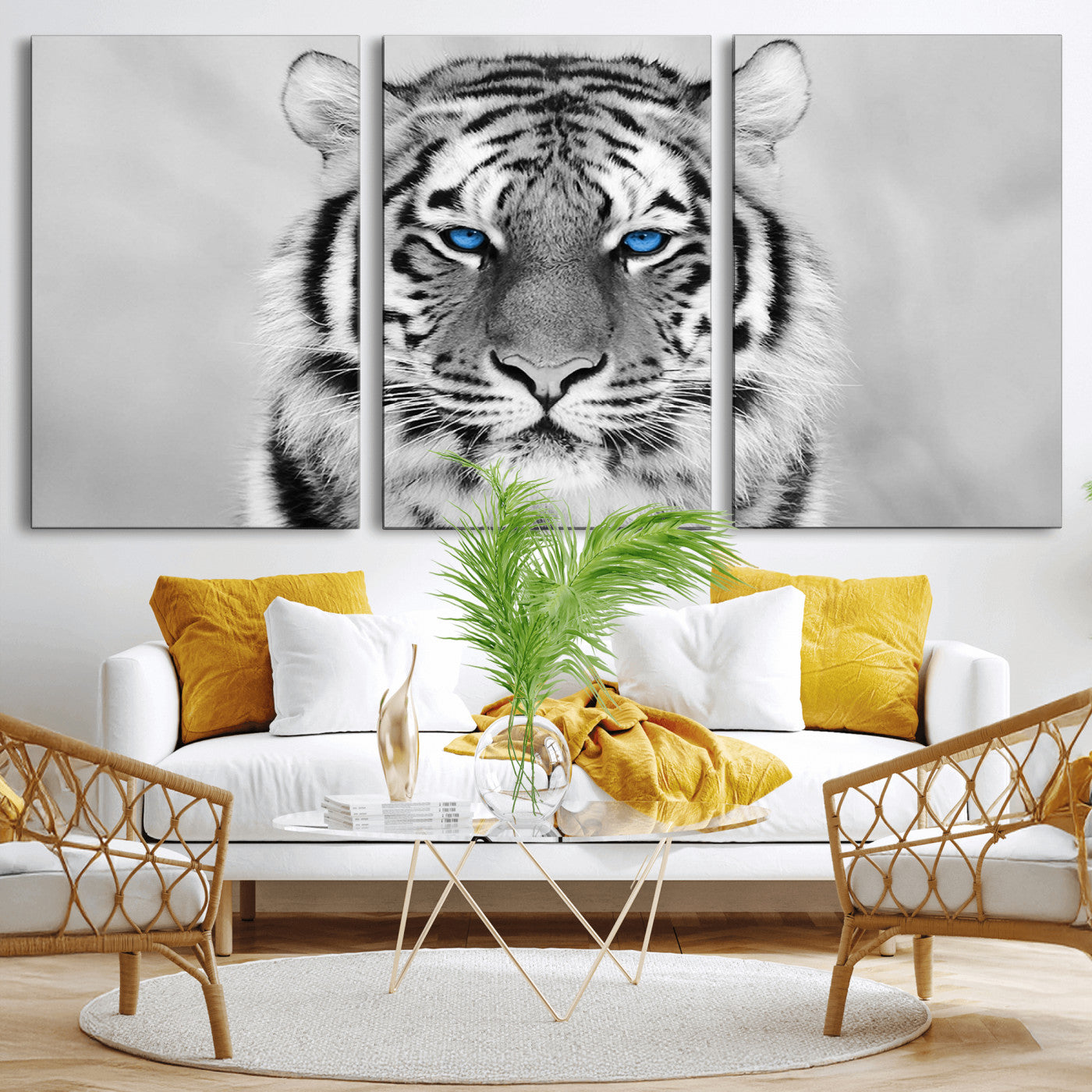 46396-MGV-CV-36X24-Tiger Canvas Artwork Wall Art Print
