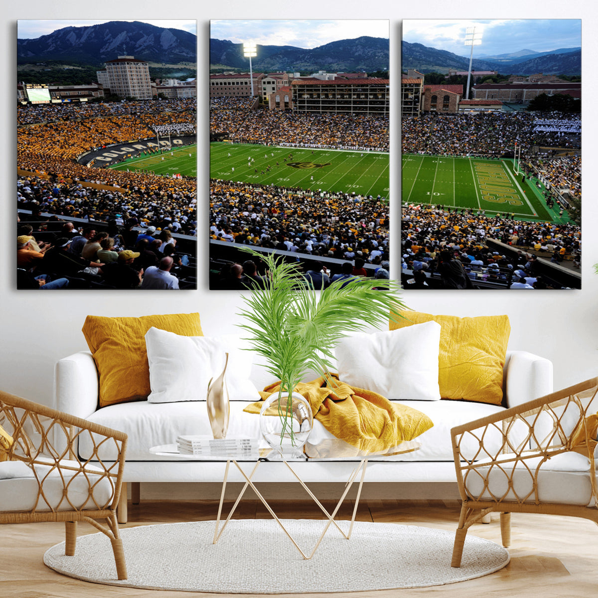60552-MGV-CV-36X24 - Folsom Field, University of Colorado Buffaloes Football
