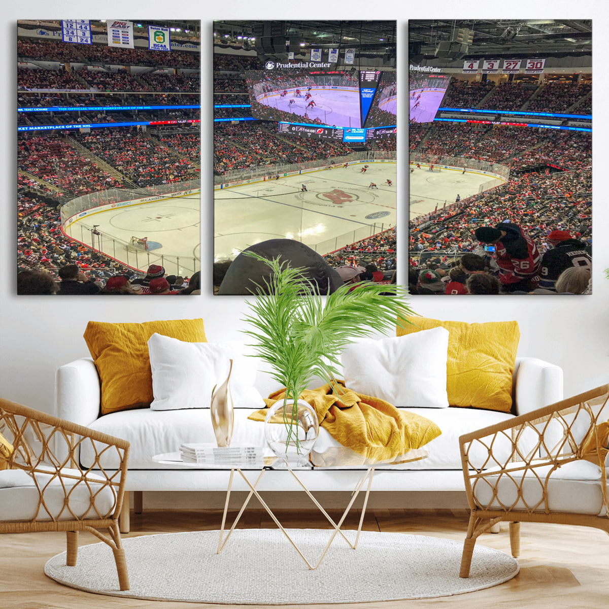 29638-MGV-CV-36X24 - Prudential Center Newark New Jersey Devils Hockey Stadium