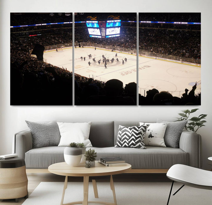 Canada Life Centre Wall Art | Winnipeg Jets Hockey Team Print | Canvas Print | Ready to Hang | Winnipeg Wall Decor