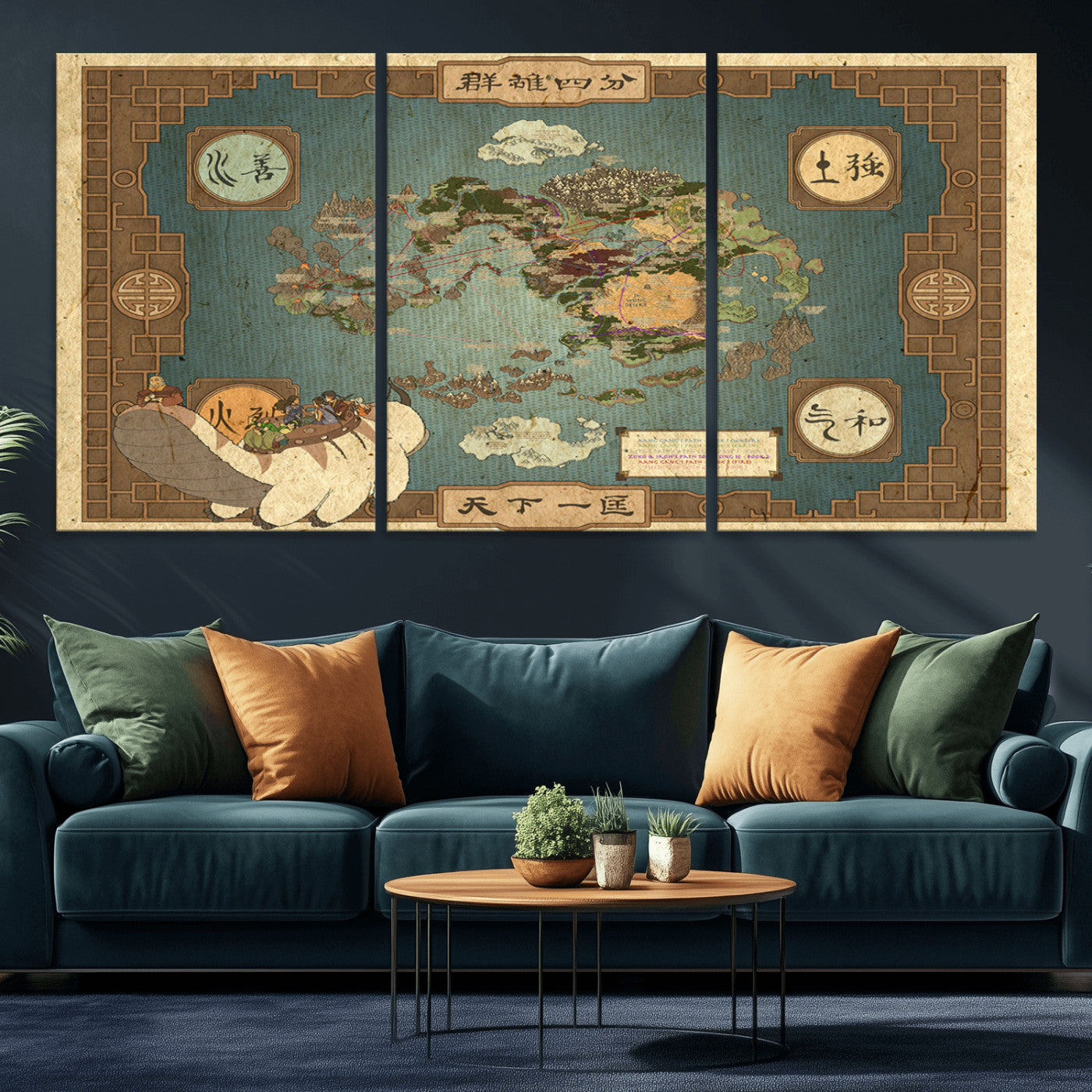 MGV-CV-60X30-3P - Push Pin World Map Canvas Print – Framed Wall Art for Couples to Track Their Travels – Anniversary