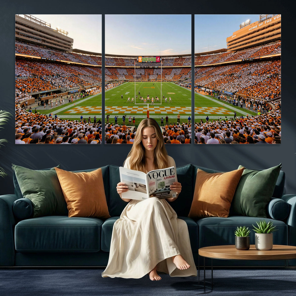 74509135-MGV-CV-36X24 - Stadium Wall Art Canvas Print