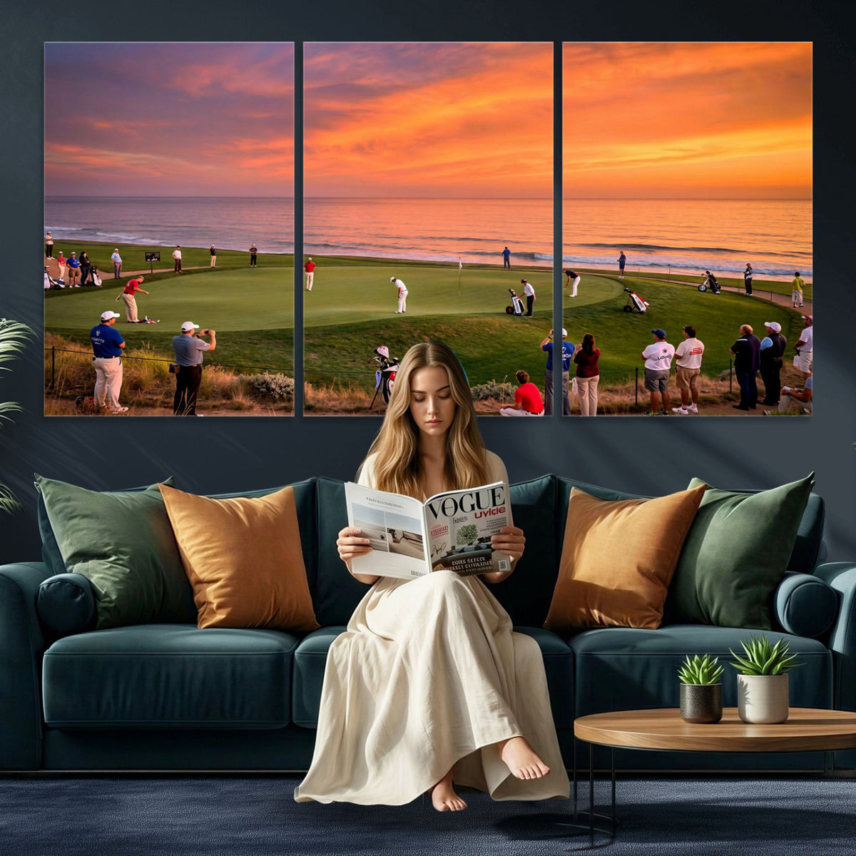 57561775-MGV-CV-36X24 - Stadium Wall Art Canvas Print