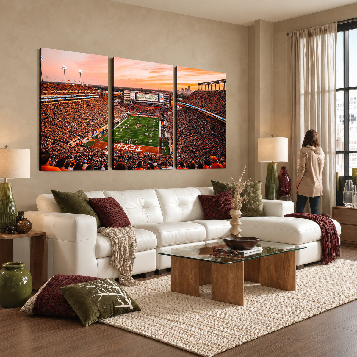 24606043-MGV-CV-36X24 - Stadium Wall Art Canvas Print