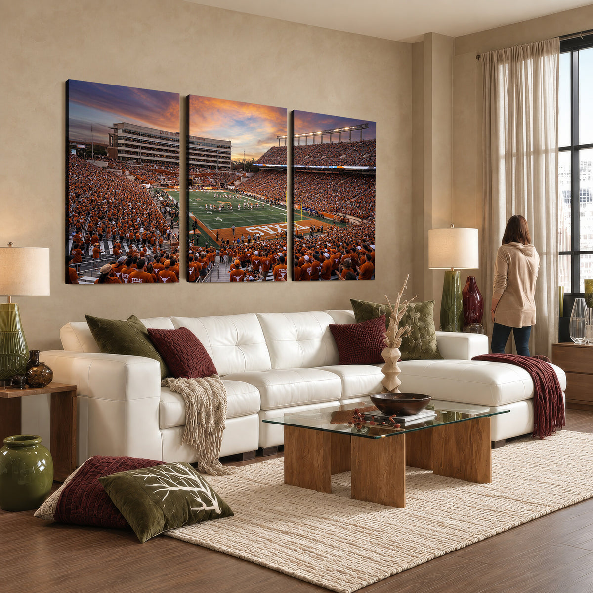 23560699-MGV-CV-36X24 - Stadium Wall Art Canvas Print