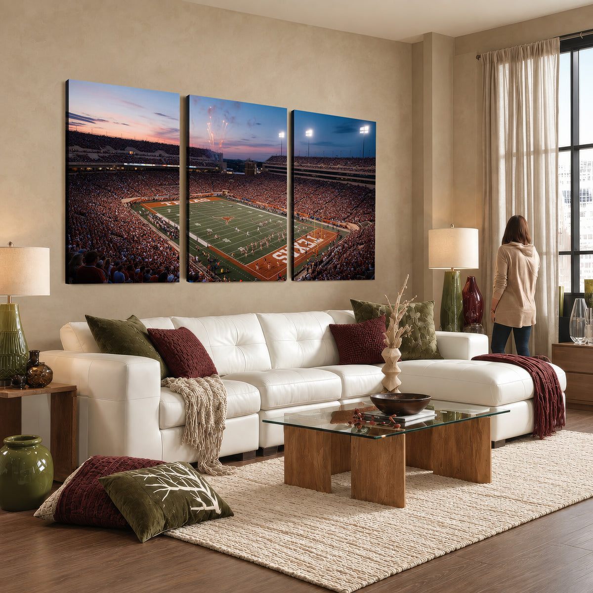 31666911-MGV-CV-36X24 - Stadium Wall Art Canvas Print