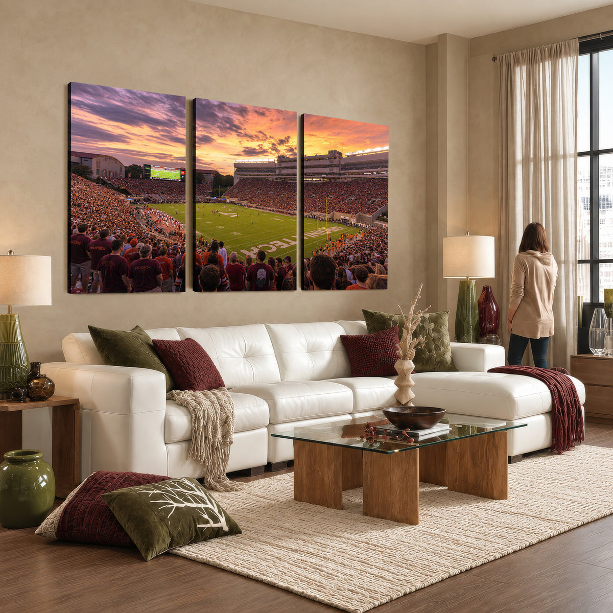 20221405-MGV-CV-36X24 - Stadium Wall Art Canvas Print