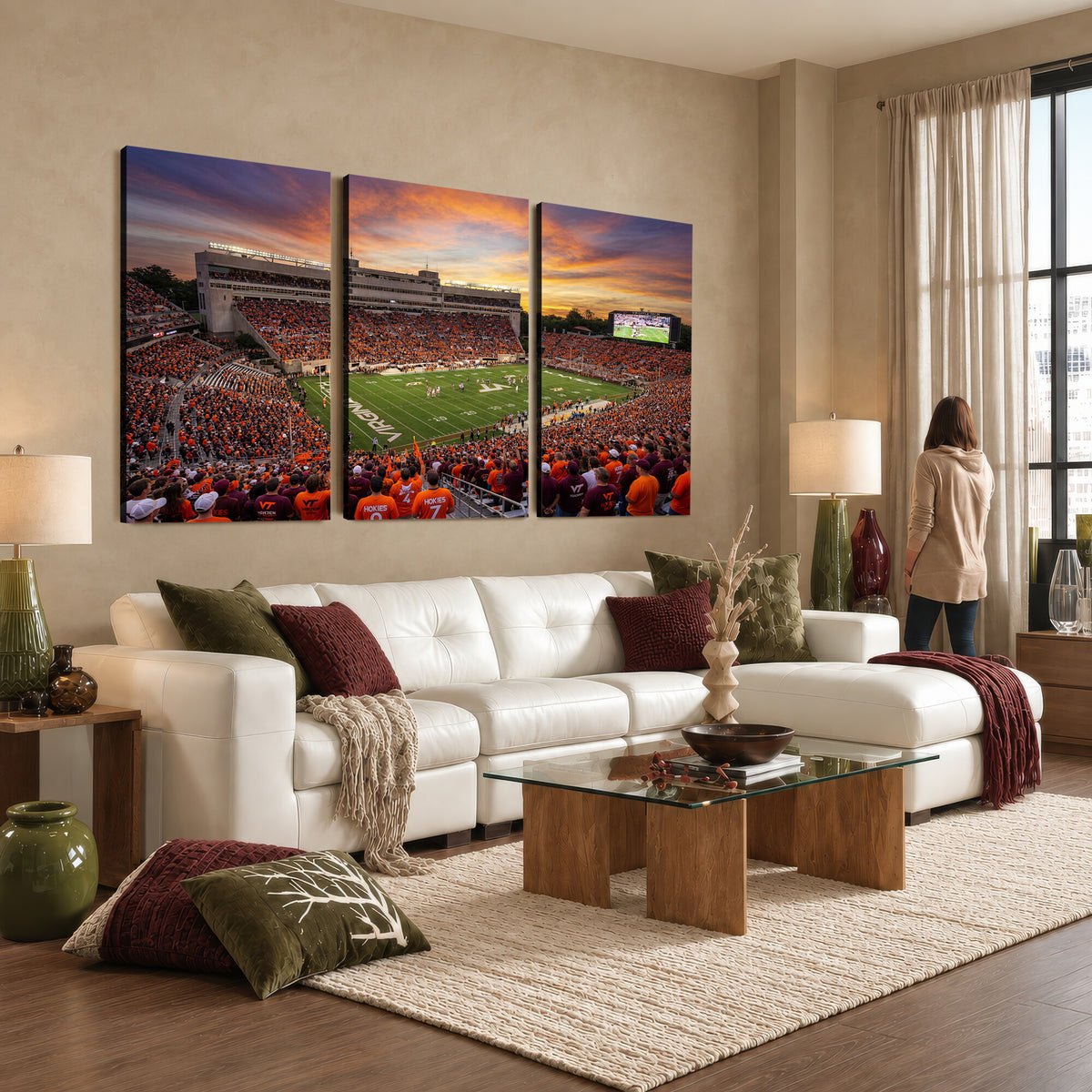 23178259-MGV-CV-36X24 - Stadium Wall Art Canvas Print