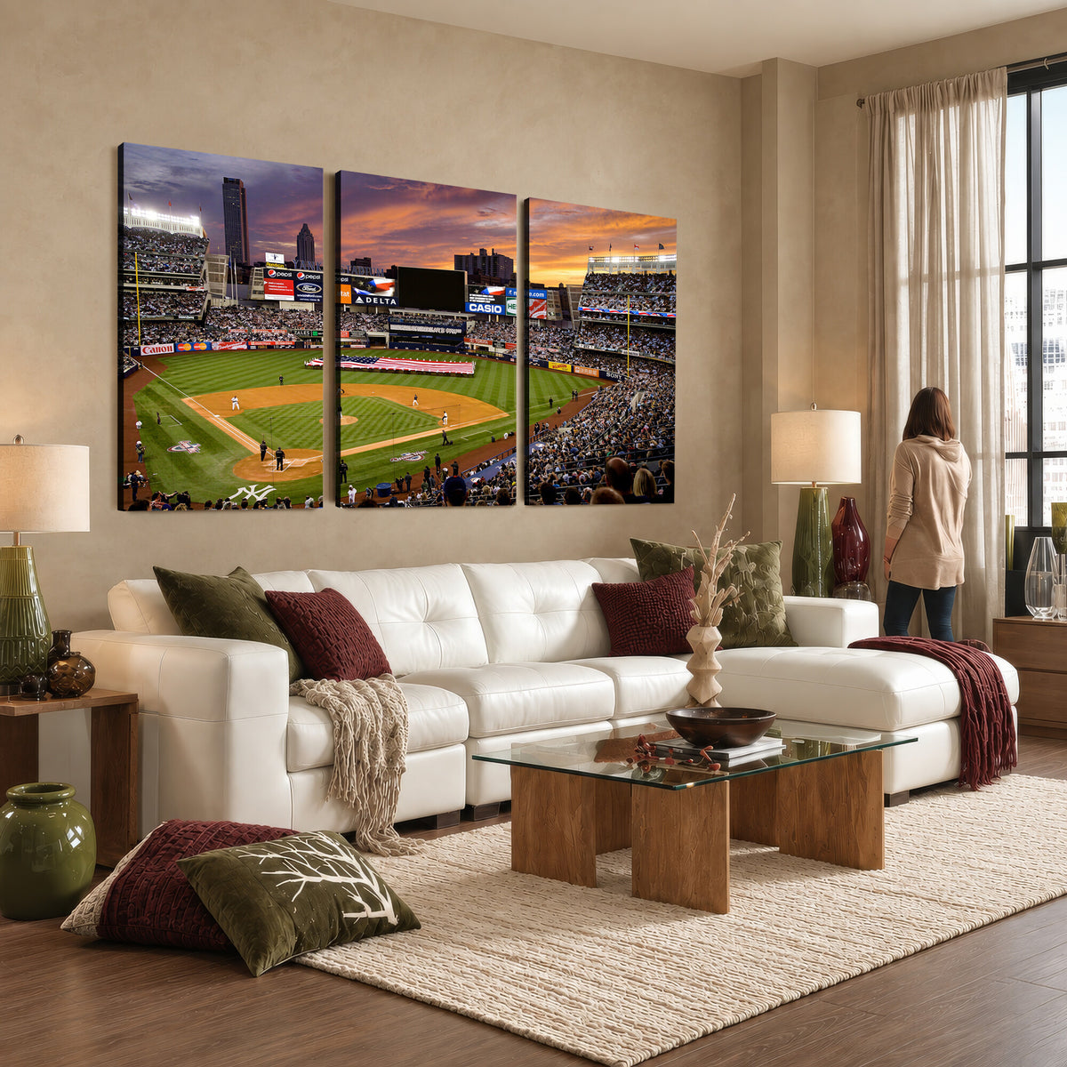 39000124-MGV-CV-36X24 - Stadium Wall Art Canvas Print