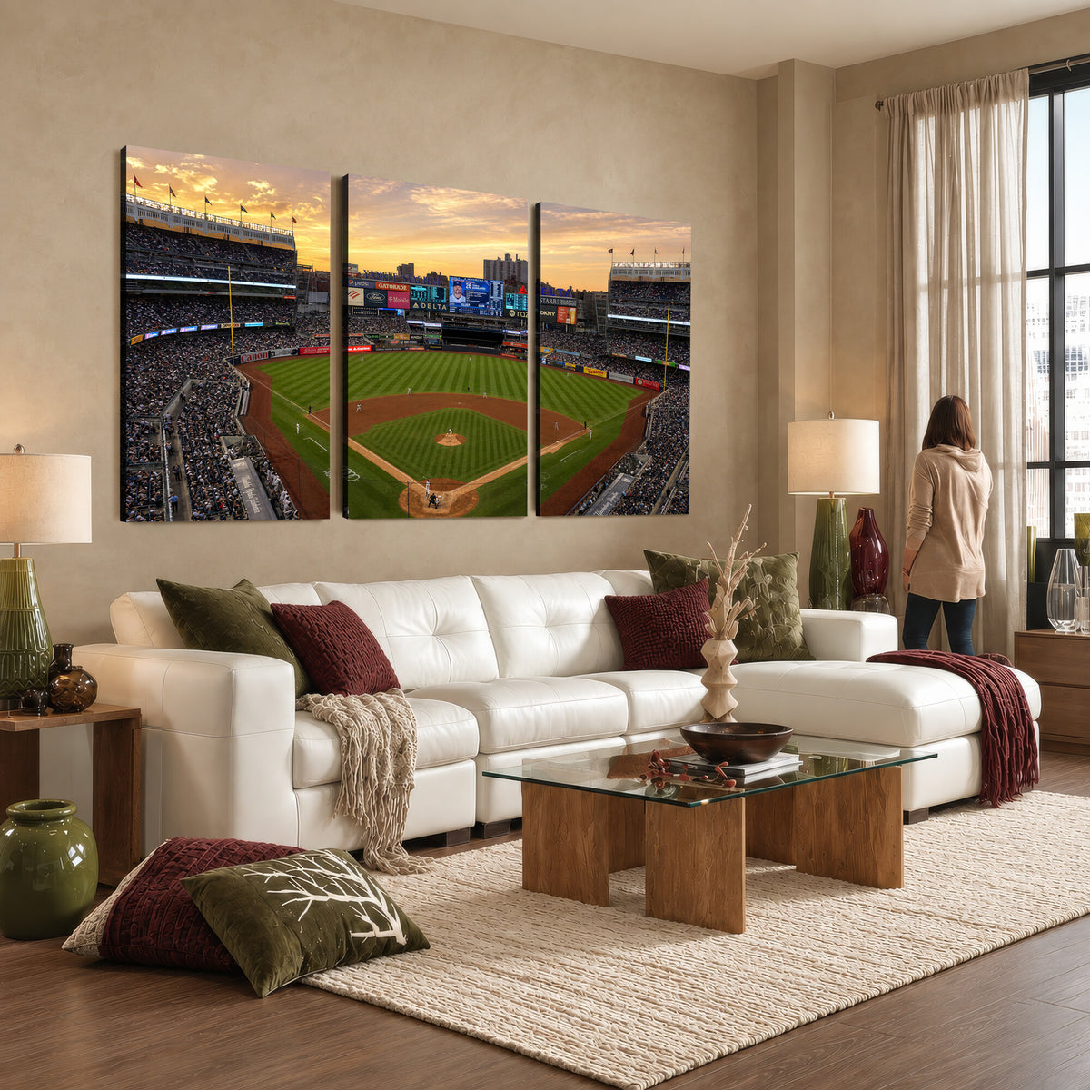17396699-MGV-CV-36X24 - Stadium Wall Art Canvas Print