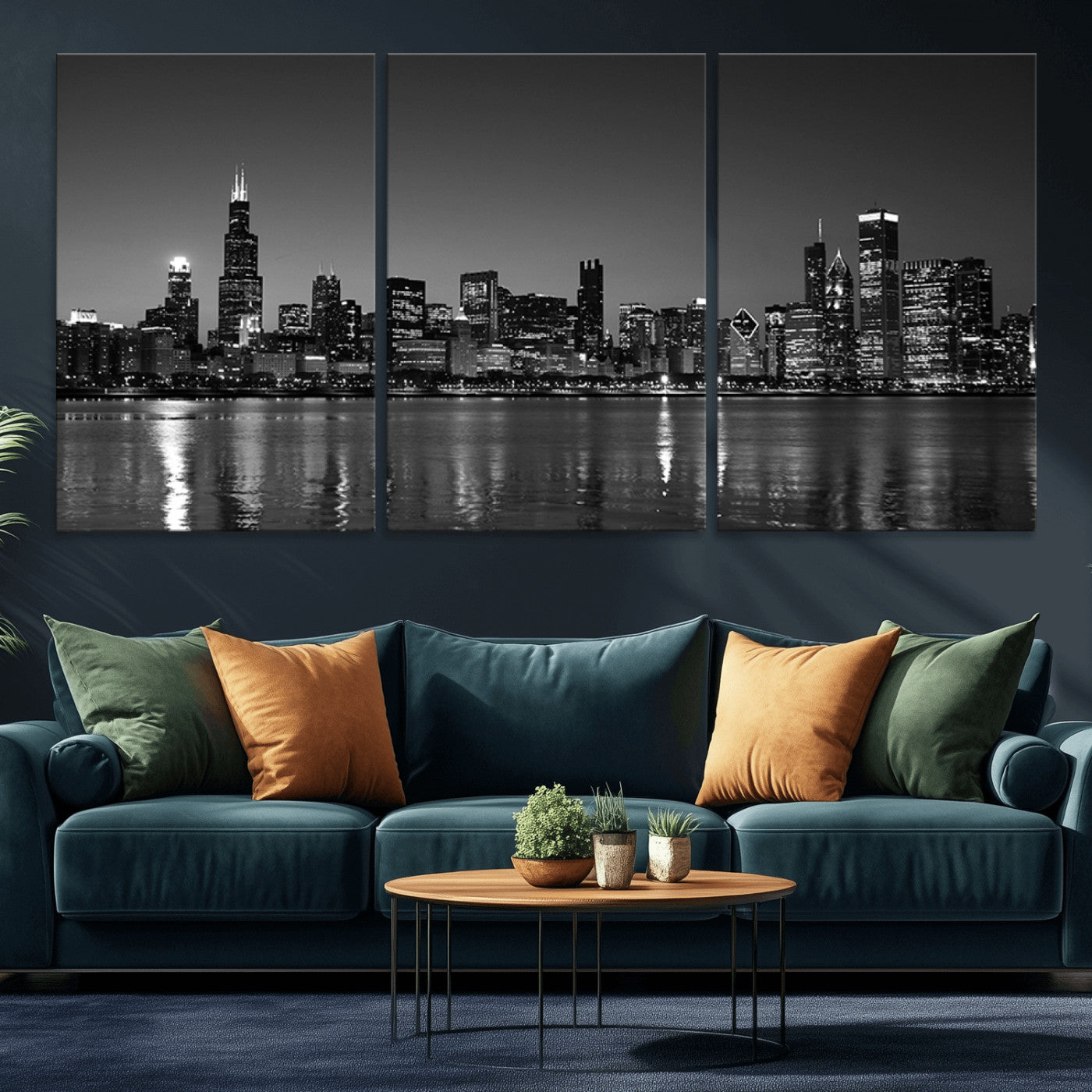 67435-MGV-CV-36X24-Chicago Wall Art Canvas Print